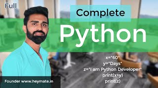 Python Tutorial for Beginners Fast - Full Course (with Notes & Practice Projects) #pythoncourse