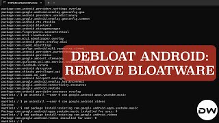 How to Uninstall/Remove Bloatware and Debloat any Android Device
