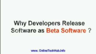 What is Beta Software ?