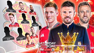 Building Michael Carrick's Man Utd XI to WIN the Premier League! 🔴🏆 | Saturday Social