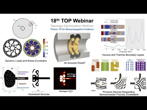 TOP Webinar 18: Topology Optimization for Wave Propagation Problems