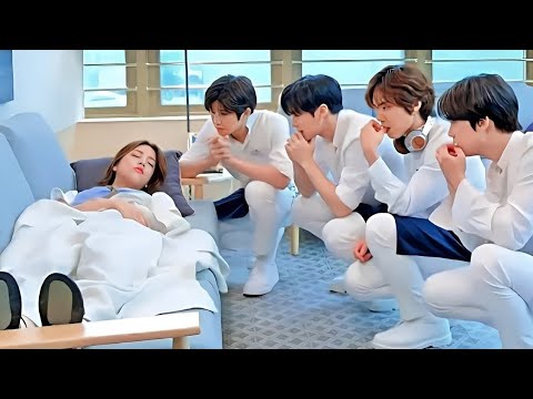 A Girl Wakes Up in a Restaurant and Meets 6 Handsome Boys, but one of them...