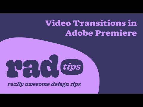 Using Video Transitions in Adobe Premiere