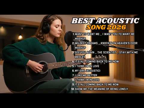 Best Acoustic Love Songs Cover Playlist 2026 ❤️🎧 Smooth Acoustic Cover ~ London Grammar, Green Day