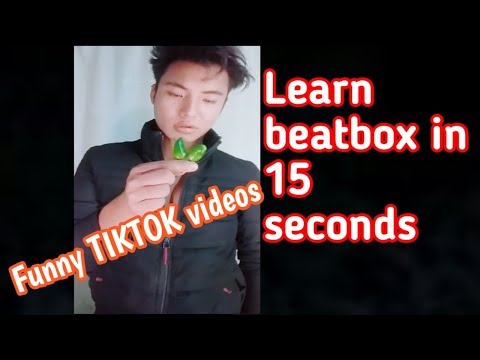 How to beatbox in 15 seconds || Funny TIKTOK videos ||  watch full video