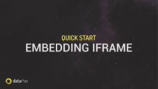 Quick start guide: Where to find the HTML iframe snippet with video player for your website