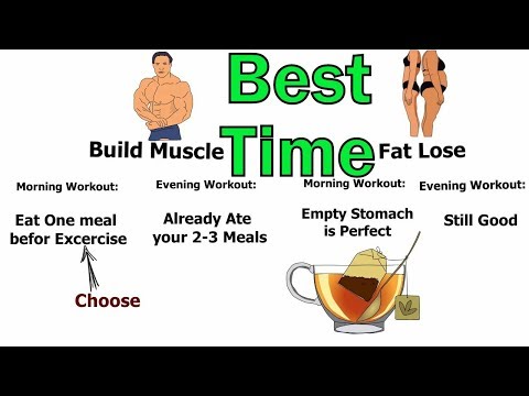 MORNING or EVENING Workout!!! Which is Best Time to Exercise?