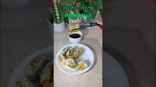 Crispy Shrimp Sushi Rolls #sushirolls #homemade #easyrecipe #shrimpsushi #happyfood #tastologyfoods