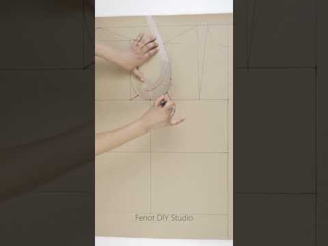 How to draft Basic Bodice with dart. EASY FITTING #fashion #bodice #blouse #design #pattern #basic