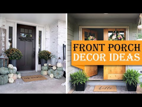 40+ Best Delightful Small Front Porch Decorating Ideas