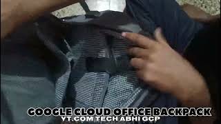 Google Cloud Office Backpack #swags #arcade #arcadegooglecloud #arcade2024 #viralshorts #viralvideo