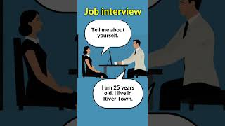 Tell me about yourself ✅ Job Interview Questions & Answers in English #Shorts