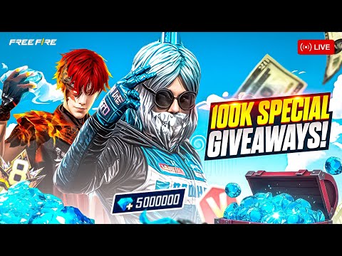 100K SPECIAL GIVEAWAY STREAM 🔥😻