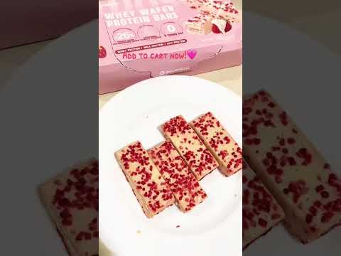 Whey wafer protein bars 🫶🏻✨ perfect sating mga nagjejeta 🤭 link: https://vt.tiktok.com/ZSh4dGpQL/