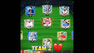 I have two Teams 🥶🤯 #eafc #fifa #eafc25 #fcmobile #fifamobile