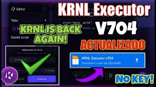 KRNL Executor Mobile New Update 🟣 Krnl Executor Atualizado link direto + Script Blox Fruit No Key