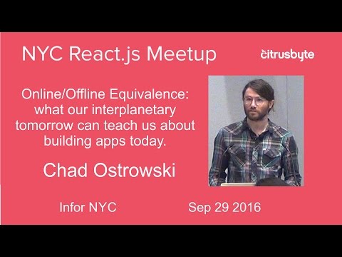 Citrusbyte presents: Online/Offline Equivalence: what our interplanetary tomorrow can teach us