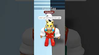 Hatching 100 Farm Eggs In Adopt Me! #shorts #adoptme #robloxadoptme #adoptmeshorts