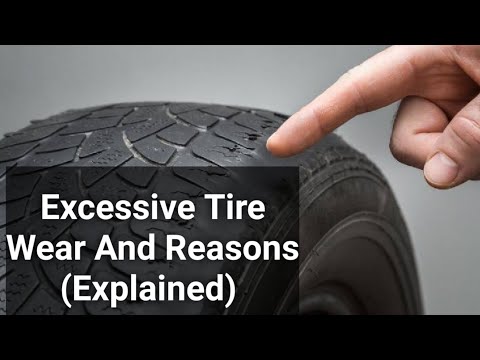 Tire Wear | Tire Wear Problems - Reasons Explained | Uneven Tyre Wear Reasons | Excessive Tyre Wear