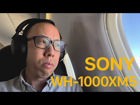 Sony WH-1000XM5 Review and Noise Cancellation Test on a Plane!