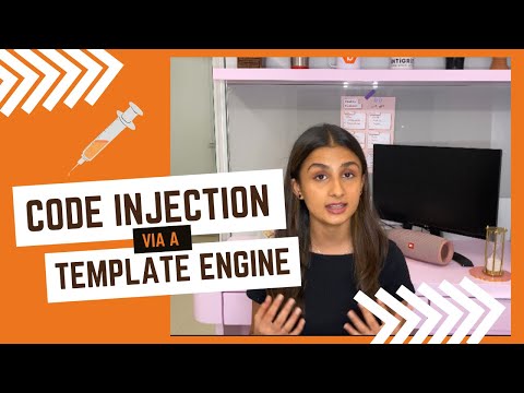 CODE INJECTION via a VULNERABLE TEMPLATE ENGINE!