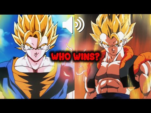 Vegito and Gogeta talks about who is the superior fusion