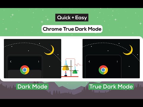 Quick + Easy Chrome True Dark Mode