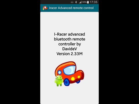 I-Racer Advanced: bluetooth remote control app for the IRacer toy
