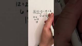 Math problem answer! Pemdas is always the go to move. #math #mathhelp #mathedup #mathtutor