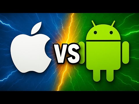 ¿Apple o Android?¡La batalla tecnológica! #iPhoneVSAndroid#Tecnología#Smartphones #GuerraDeCelulares