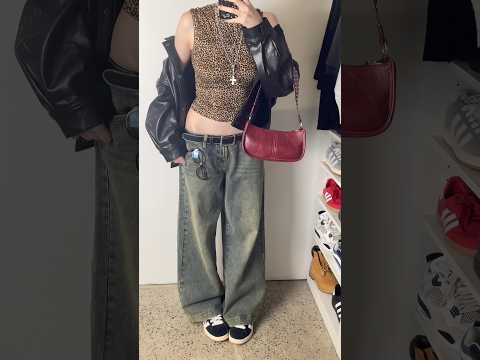 HOW TO STYLE…BAGGY JEANS!😍 #jeans #fashion #outfitideas #ootd #style #trending #baggyjeans