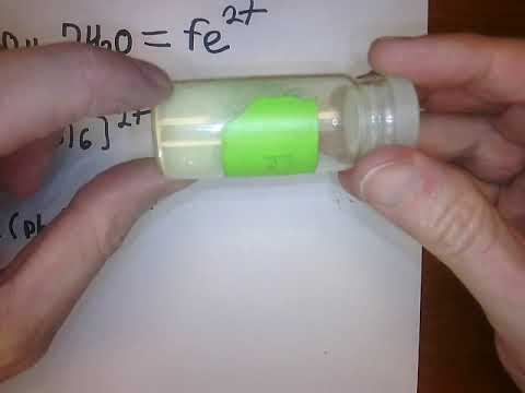 Colors of Some Common Coordination Compounds