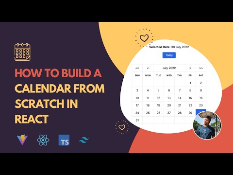 Building a Calendar from Scratch in React