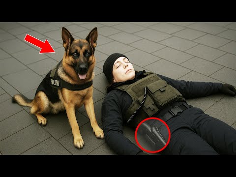 A Sergeant Was Dying, But The K9 German Shepherd Partner Performed A Miracle To Save Her