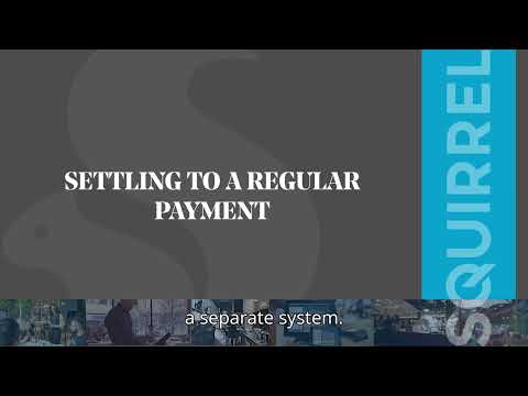 Squirrel Cloud POS: Settling to a Regular Payment