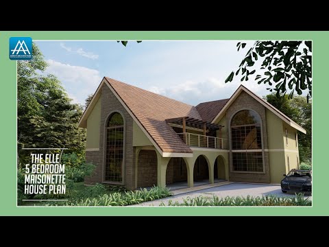 The Elle 5 Bedroom House Plan