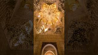 Exploring the stunning Alhambra: A travel guide | Alhambra travel vlog | Alhambra travel | #shorts
