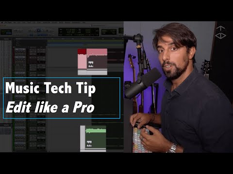 How to  Edit like a Pro with Clip Group and...Option in Pro Tools