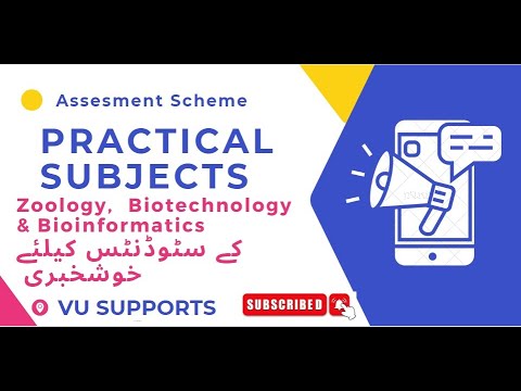 VU Practical Subjects Assessment Scheme
