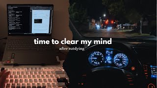 Clearing My Mind After a Long Study Session