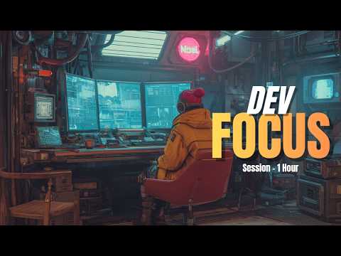 Hacker Focus Music for Long Coding Sessions – Dark Ambient – 1 Hour