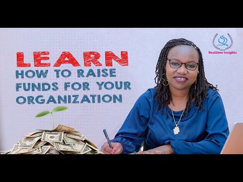 Learn how to raise funds for your organization