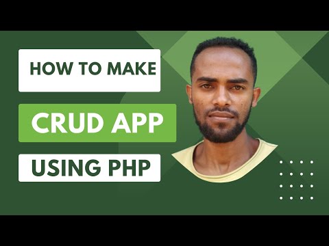 How to create CRUD in PHP || Php Html CSS || Create Read Update & Delete Using PHP & MYSQL Full