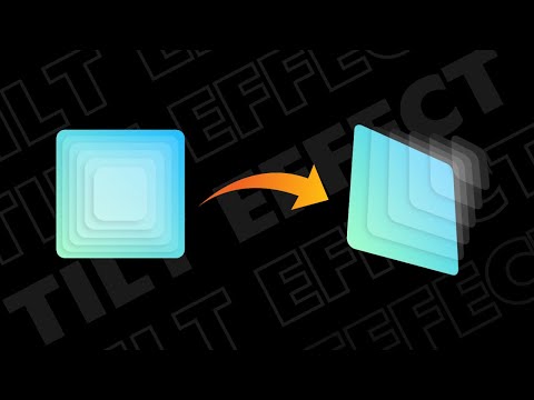 Create a 3D Parallax Tilt Effect Without Using Library | CSS Animation and Effect