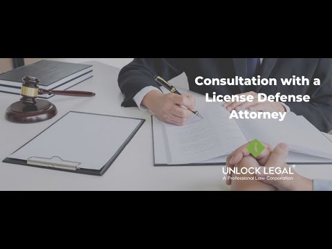 Consultation with a License Defense Attorney | Unlock Legal