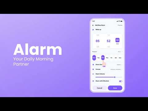 Bedtime and Wake-Up: Loud Alarm Clock with Timer and Stopwatch 🥳