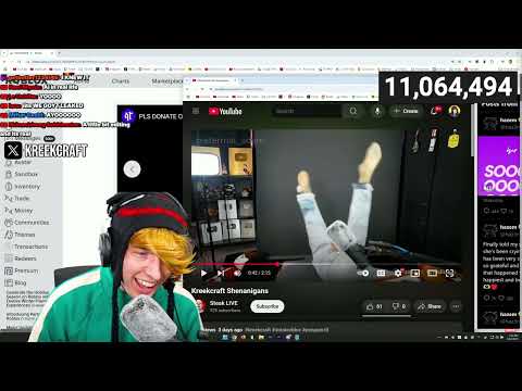 KreekCraft Reacts to his AI doing sus things💀