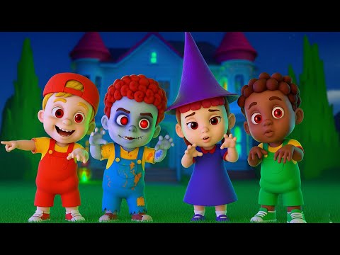 Trick or Treat!  Wheels on the Bus | It’s Halloween Night | Me Me Band Kids Songs & Nursery Rhymes