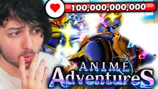 I Tried the HARDEST Stages in Anime Adventures Roblox!