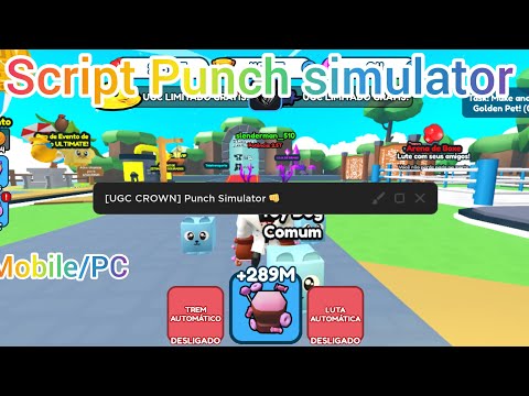 (Free UGC)Punch simulator Op script atualizado